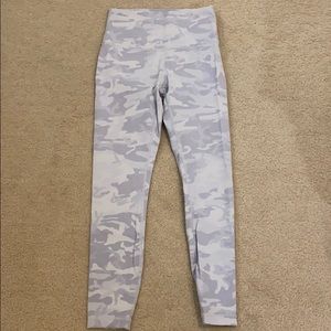 High-rise Camo Lululemon leggings